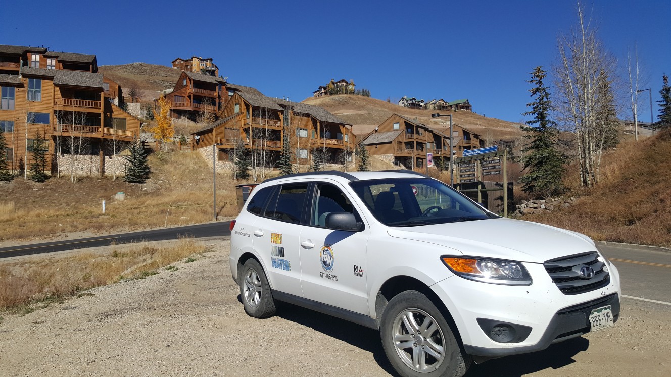 Property damage fire flood crested butte